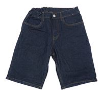 Tmavomodré riflové kraťasy Denim Co.