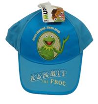 Nové - Modrá kšiltovka se žábou Kermitem 