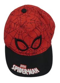 Červeno-černá kšiltovka - Spiderman