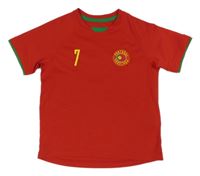 Červené sportovní tričko s číslem - Portugalsko H&M