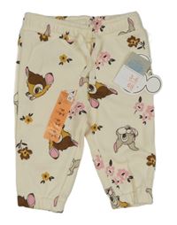 Nové - Béžové tepláky s Bambim Primark