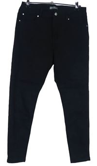 Dámské černé skinny rifle Denim 