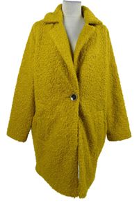 Dámský citrónový buklé kabát Nutmeg 