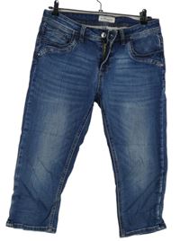 Dámské modré capri rifle Timezone 