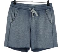 Pánské tmavomodré teplákové kraťasy Hollister 