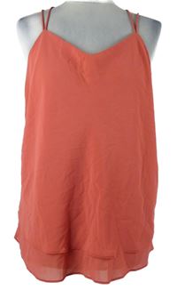 Dámský korálový šifonový top New Look 