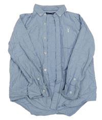 Světlemodrá košile s výšivkou Next