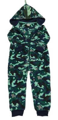 Army chlupatá kombinéza s kapucí- dinosaur John Lewis