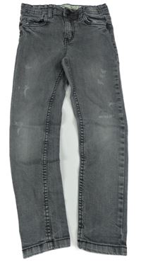 Šedé skinny rifle Denim Co