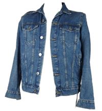 Dámská modrá riflová bunda H&M