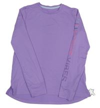 Nové - Fialové triko s nápisem Dunnes