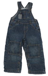 Tmavomodré laclové rifle Lupilu