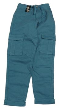 Nové - Modré rifle s kapsami Dunnes 