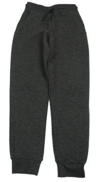 Tmavošedé vzorované tepláky Primark