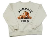 Smetanová mikina s dýněmi F&F