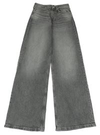 Šedé wide leg rifle H&M