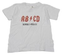 Bílé tričko AC/DC