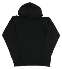 Černá mikina s kapucí Woodbank