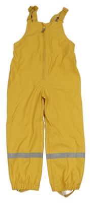 Okrové nepromokavé laclové kalhoty Topolino