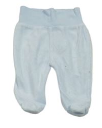 Světlemodré sametové polodupky C&A