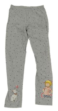 Šedé legíny Conni 