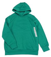 Nové - Zelená mikina s kapucí Dunnes