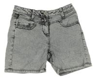 Šedé riflové skinny kraťasy S. Oliver