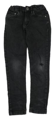 Nové - Černé skinny rifle s prošoupáním C&A