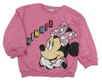 Růžová oversize mikina s Minnie Disney