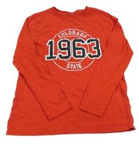 Červené triko s číslem PRIMARK