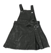 Černá koženková laclová sukně s přezkou PRIMARK