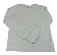 Šedé melírované triko Y.F.K.