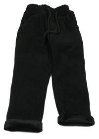 Černé teplé manšestráky