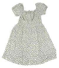 Bílé květované šaty Primark