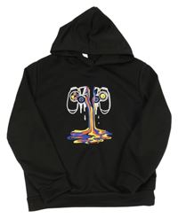 Černá mikina s ovladačem a kapucí Shein