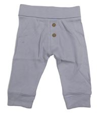 Lila lehké tepláky s knoflíky zn. M&S