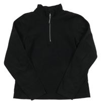 Černá fleecová funkční mikina Mountain Warehouse