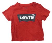 Červené tričko s logem Levi´s