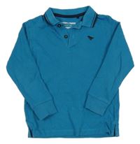 Modré polo triko s dinem Next