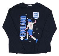 Tmavomodré triko s fotbalistkou M&S