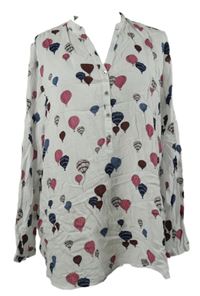 Dámská bílá halenka s balony Gerry Weber 