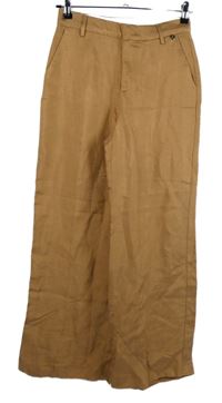 Dámské skořicové volné kalhoty Liu:jo