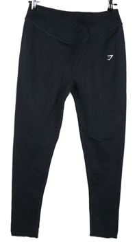 Dámské černé sportovní funkční legíny Gymshark