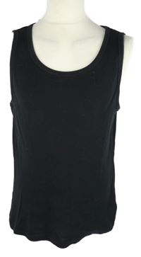Pánské černé tílko H&M