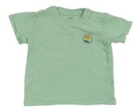 Mátové tričko s nášivkou M&S