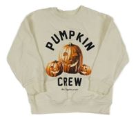 Bílá mikina s dýněmi F&F