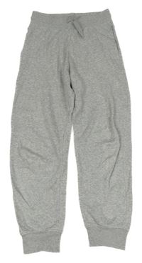 Šedé melírované cuff tepláky H&M