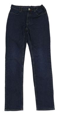 Tmavomodré skinny rifle H&M