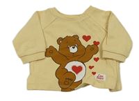 Vanilková mikina s medvídkem H&M