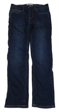 Tmavomodré straight fit rifle C&A